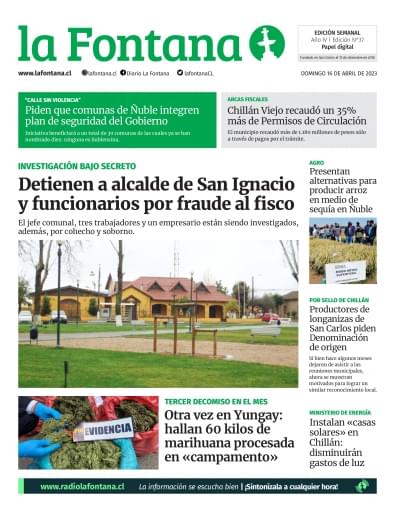 N° 37 | LA FONTANA | 16 de abril de 2023