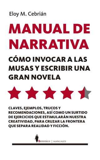 Portada del libro «Manual de Narrativa», de Eloy M. Cebrián