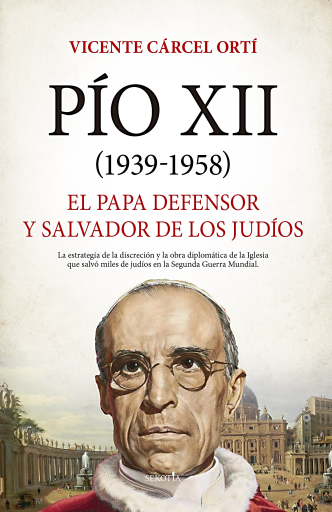 Portada del libro «Pío XII (1939-1958)», de Vicente Cárcel Ortí