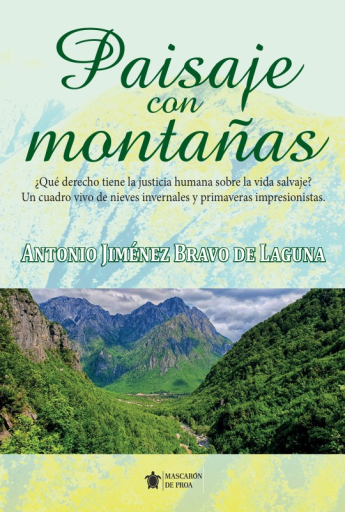 Portada del libro «Paisaje con montañas», de Antonio Jiménez Bravo de Laguna