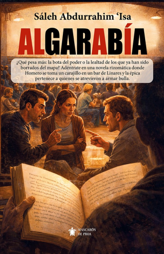 Portada del libro «Algarabía», de Sáleh Abdurrahim `Isa