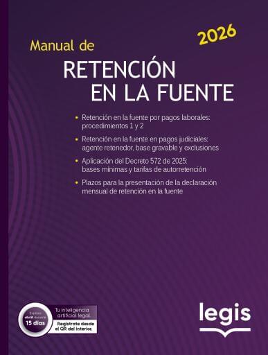 Manual de Retención en la Fuente 2026 42A ED - Ref: 132909