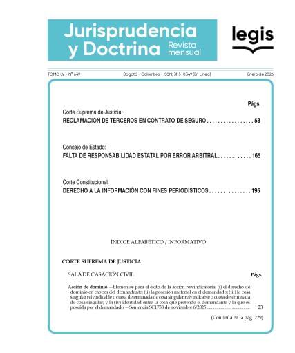 REVISTA JURISPRUDENCIA ed 649 - ISSN: 3115-0349 (En línea) - Ref 132902