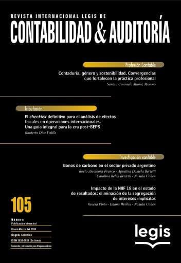 Contabilidad y Auditoría ed 105 Ref 132899 - ISSN 3028-6859 (En línea)