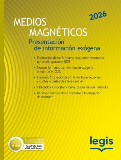 Medios Magnéticos 2026 Ed.15 - Ref. 132921