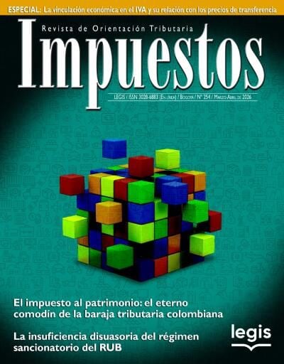 Revista de Orientación Tributaria Impuestos Ed 254 ISSN: 3828-6883 (En línea) - Ref: 132925