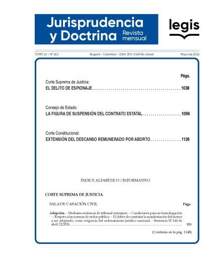 REVISTA JURISPRUDENCIA ed 653 - ISSN: 3115-0349 (En línea) - Ref 132943