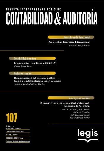 Portada del libro «Contabilidad y Auditoría ed 107 Ref 132962 - ISSN 3028-6859 (En línea)»