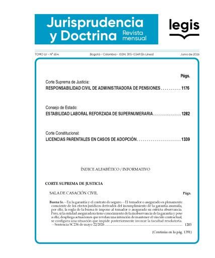 REVISTA JURISPRUDENCIA ed 653 - ISSN: 3115-0349 (En línea) - Ref 132954