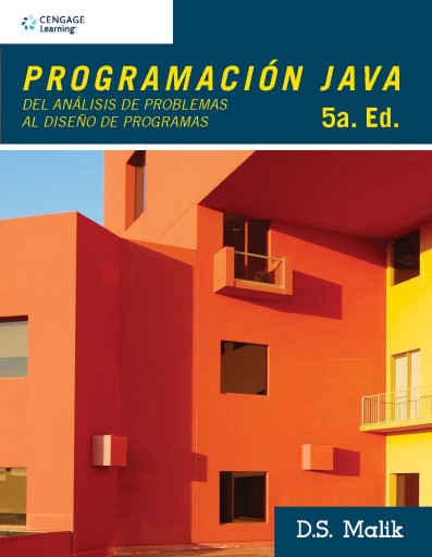 Programación Java: Del análisis de problemas al diseño de programas
