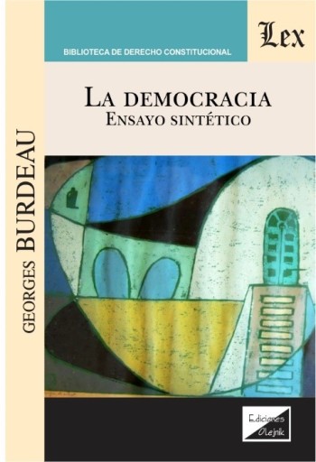 Portada del libro «La Democracia», de Georges Burdeau