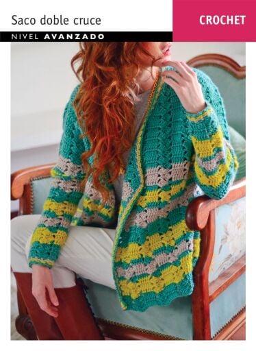 Crochet Saco cruce: Nivel Avanzado