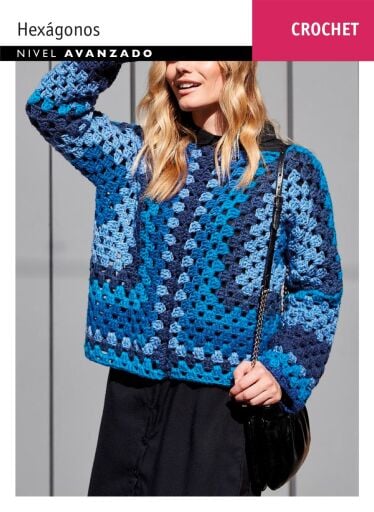 Crochet Hexágonos: Nivel Avanzado