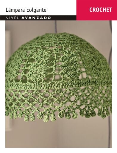 Crochet Lámpara colgante: Nivel Avanzado