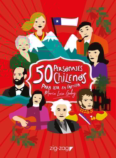 50 Personajes chilenos para leer en familia
