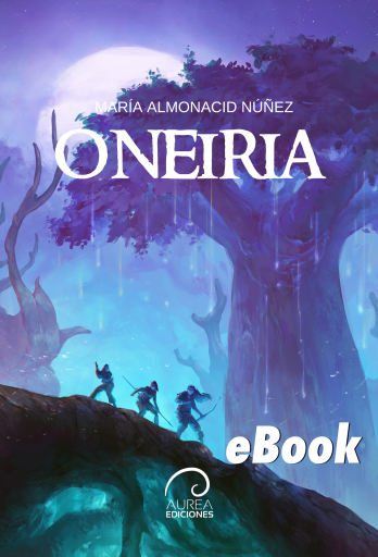 Portada del libro «Oneiria», de María Almonacid Nuñez