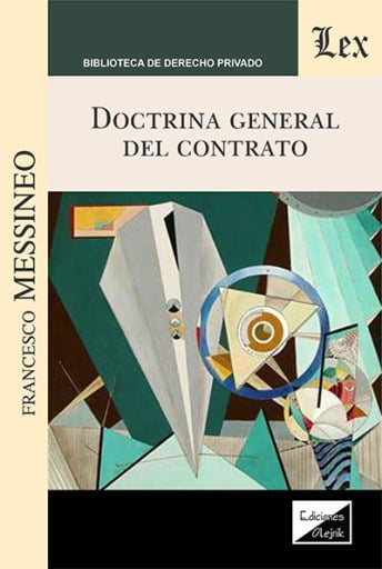 Portada del libro «Doctrina general del contrato», de Francesco Messineo