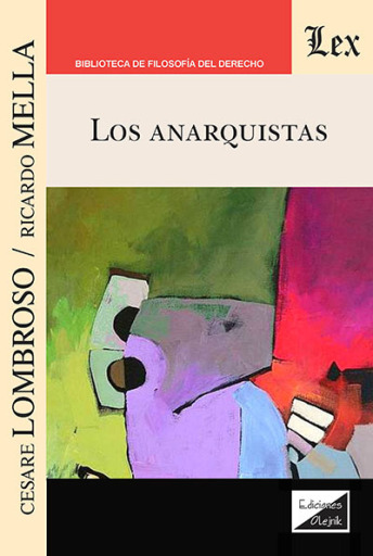 Portada del libro «Los anarquistas», de Cesare Lombroso