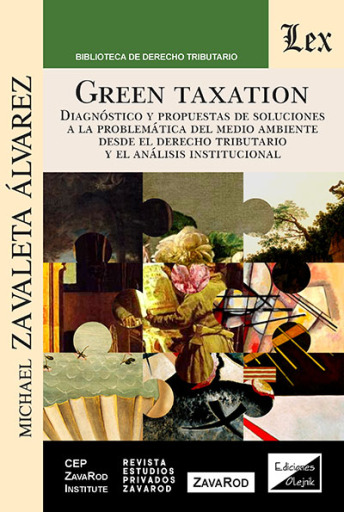 Portada del libro «Green taxation», de Michael Zavaleta Alvarez
