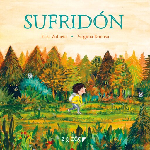 Portada del libro «Sufridón», de Elisa Zulueta, Virginia Donoso