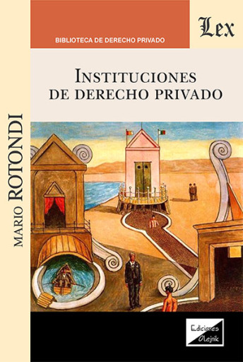 Portada del libro «Instituciones de derecho privado», de Mario Rotondi