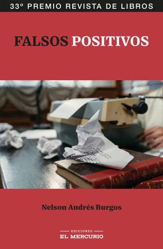 Portada del libro «Falsos positivos», de Nelson Andrés Burgos Bohórquez