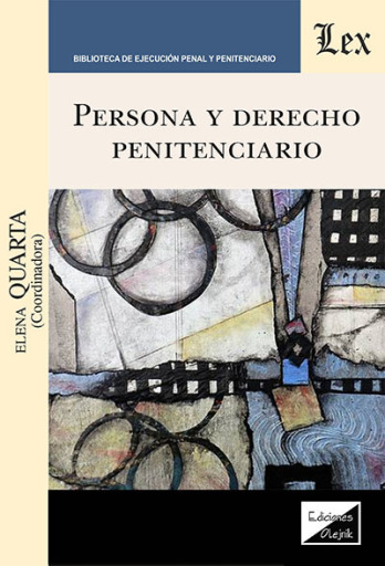 Portada del libro «Persona y derecho penitenciario», de Elena Quarta