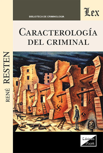 Portada del libro «Caracterología del criminal», de Rene Resten