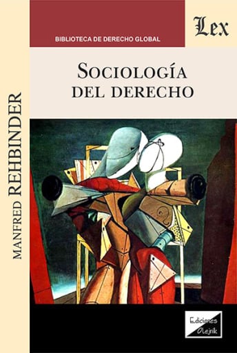 Portada del libro «Sociología del derecho», de Manfred Rehbinder