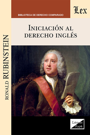Portada del libro «Iniciación al derecho inglés», de Ronald Rubinstein