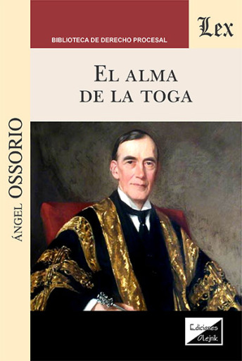 Portada del libro «Alma de la toga», de Angel Ossorio