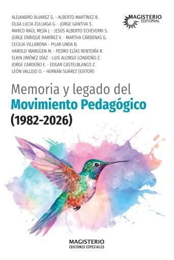 Portada del libro «MEMORIA Y LEGADO DEL MOVIMIENTO PEDAGÓGICO (1982-2026)»