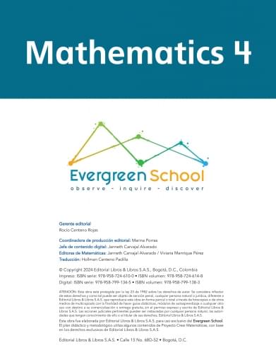 TAC Colegio Evergreen School Mathematics 4 2024