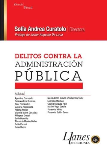 Curatolo, Sofia - Delitos Contra la Adminitracón Publica