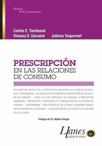 Prescripción en las Relaciones de Consumo
