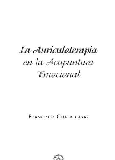 Auriculoterapia emocional