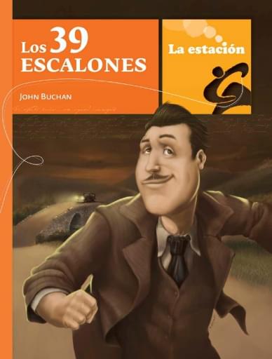 Portada del libro «Los 39 escalones»