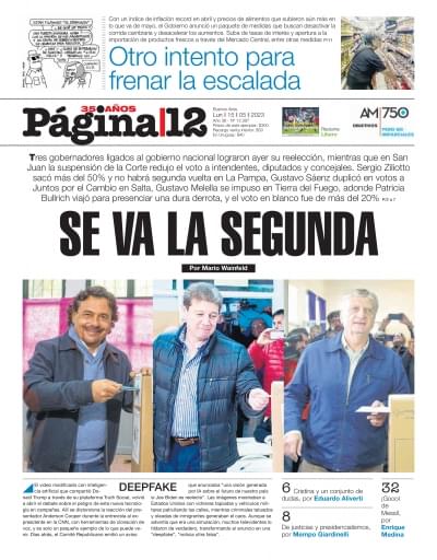 15 De Mayo 2023 Página 12 Versiones En Pdf