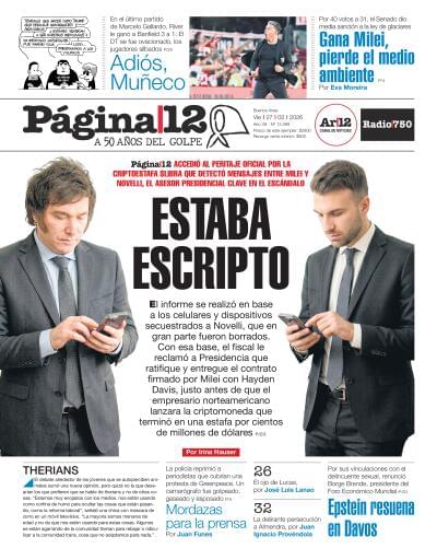 27 de Febrero 2026