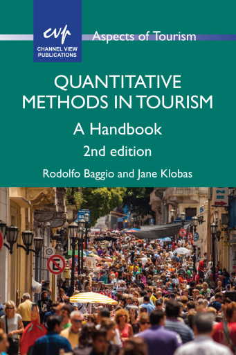 Portada del libro «Quantitative Methods in Tourism», de Rodolfo Baggio, Jane Klobas