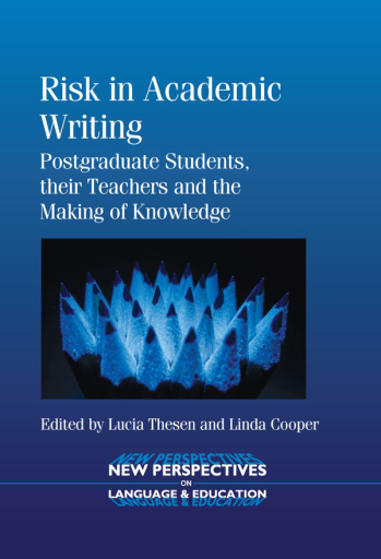 Portada del libro «Risk in Academic Writing»