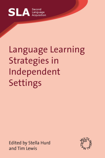Portada del libro «Language Learning Strategies in Independent Settings»