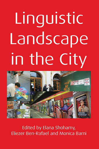 Portada del libro «Linguistic Landscape in the City»