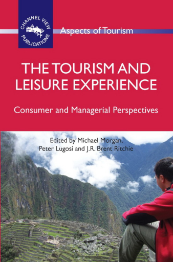 Portada del libro «The Tourism and Leisure Experience»