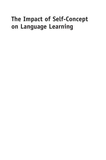 The Impact of Self-Concept on Language Learning