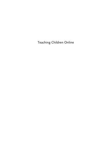 Portada del libro «Teaching Children Online», de Carla Meskill, Natasha Anthony