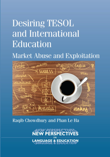 Portada del libro «Desiring TESOL and International Education», de Raqib Chowdhury, Phan Le Ha