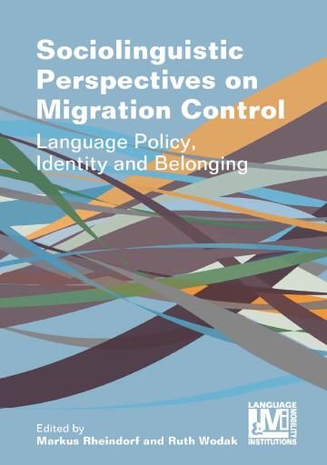 Portada del libro «Sociolinguistic Perspectives on Migration Control»