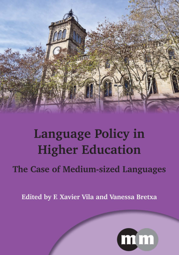 Portada del libro «Language Policy in Higher Education»