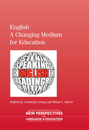 Portada del libro «English - A Changing Medium for Education»
